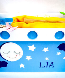Imagen de Canastilla Personalizada Placeat, con base de madera