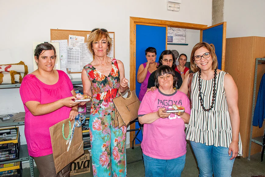 Visita de la Directora Gerente del SEPAD a PLACEAT