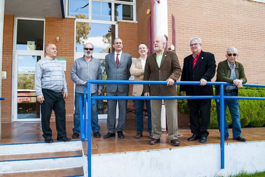 Visita de D. Aurelio Blanco Peñalver, Fiscal Superior de Extremadura y D. José Manuel Rubio De la Iglesia, Fiscal Jefe de Plasencia a la Asociación PLACEAT