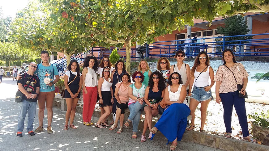 Visita de MONTACTIVEX y el Campamento de Verano de EUEXIA
