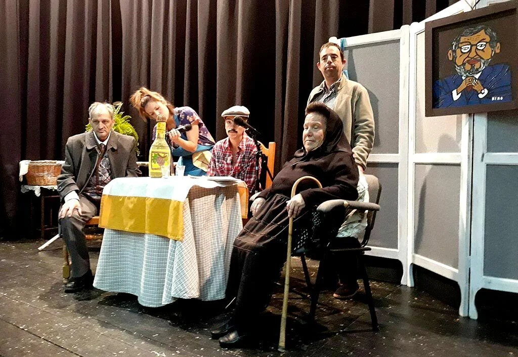 Actuación del Grupo de Teatro de PLACEAT en Rincón del Obispo