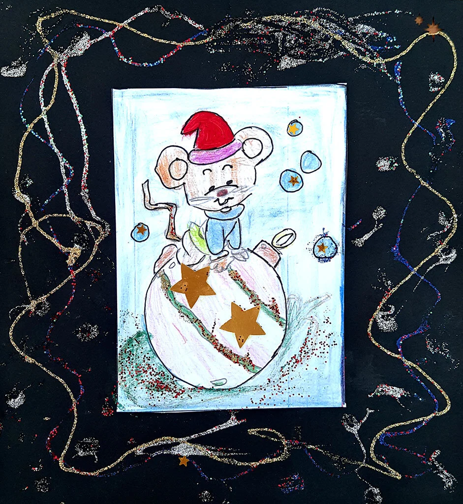Postal realizada por Rita Gutiérrez