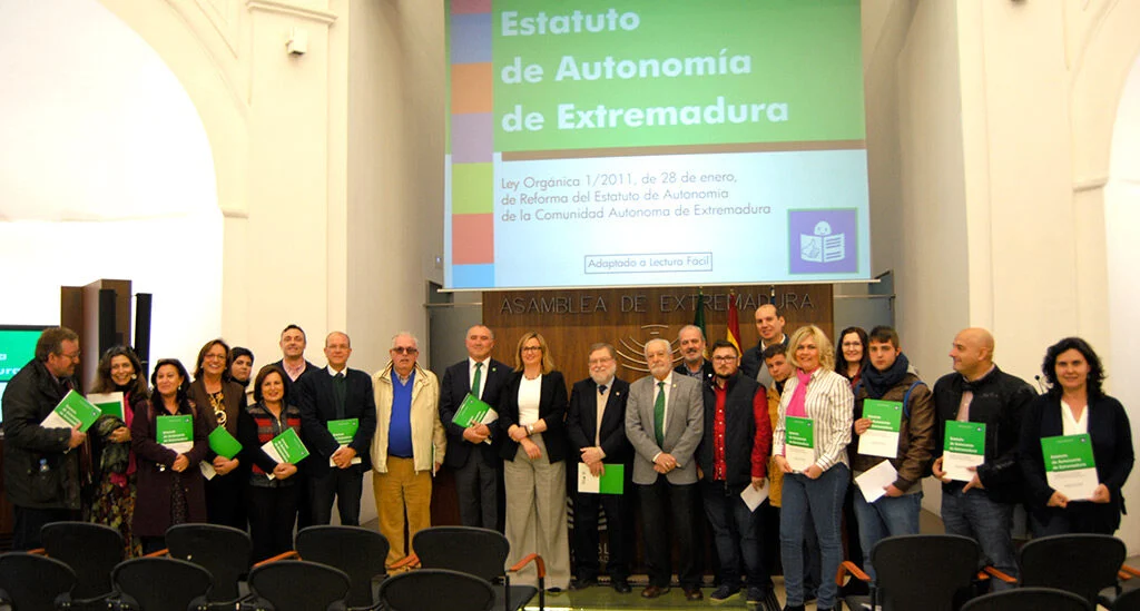 Presentación del Estatuto de Autonomía en Lectura Fácil