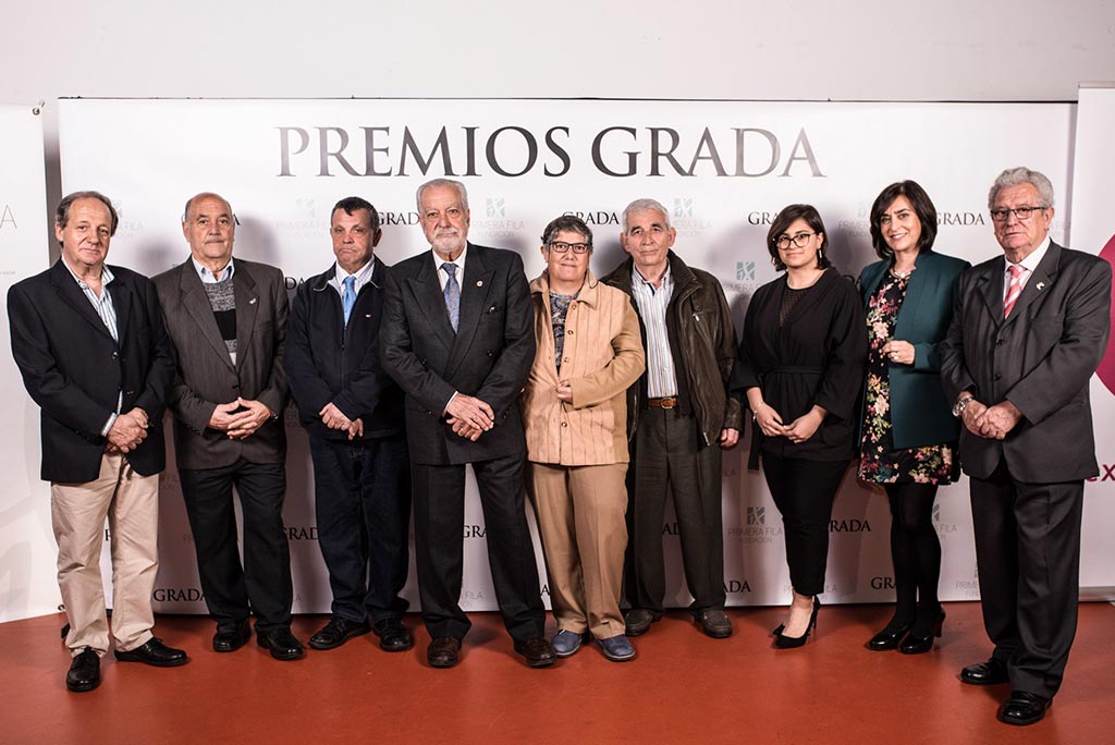 Imagen de los miembros de PLACEAT que asistieron a los Premios Grada 2018