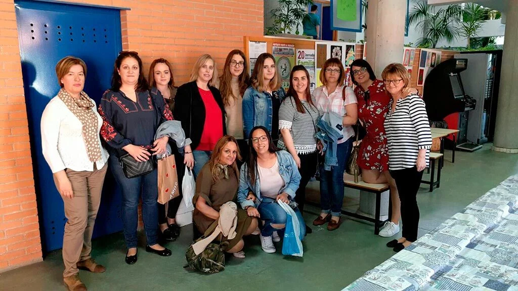 Visita a PLACEAT del Curso de Atención Sociosanitaria en Domicilio de Navalmoral de la Mata