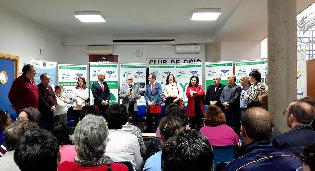 Visita de los Responsables de la Fundación Banco Santander