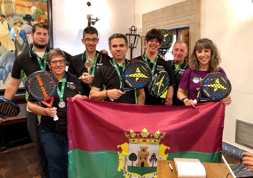 Recepción Jugadores PLACEAT de Padel por el Ayuntamiento de Plasencia