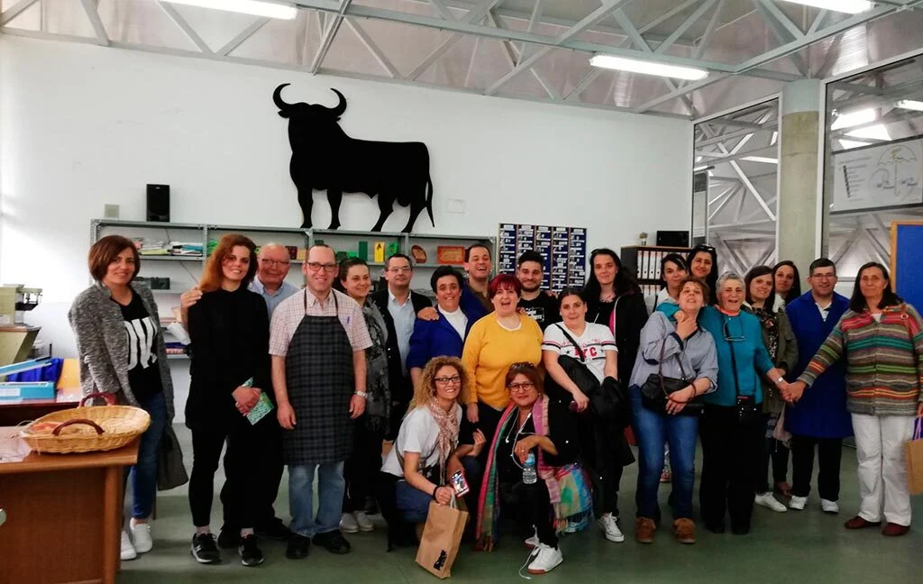 Visita de la Liga Extremeña de la Educación a PLACEAT