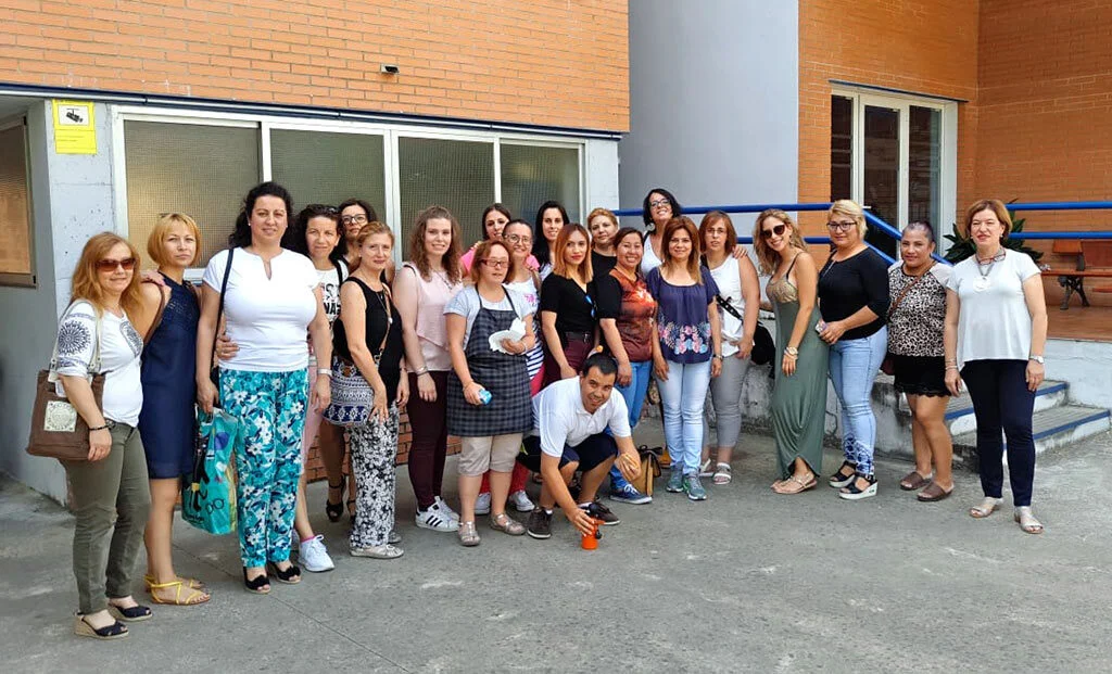 Visita el 13 de julio de 2018 de un Curso de Atención Sociosanitaria de Navalmoral de la Mata a PLACEAT