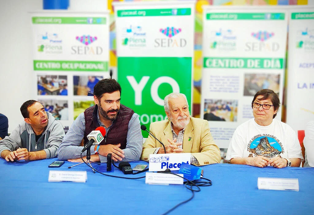 Imagen de las personas que intervinieron en la Rueda de Prensa de la presentación de la Semana Cultural de Placeat 2019