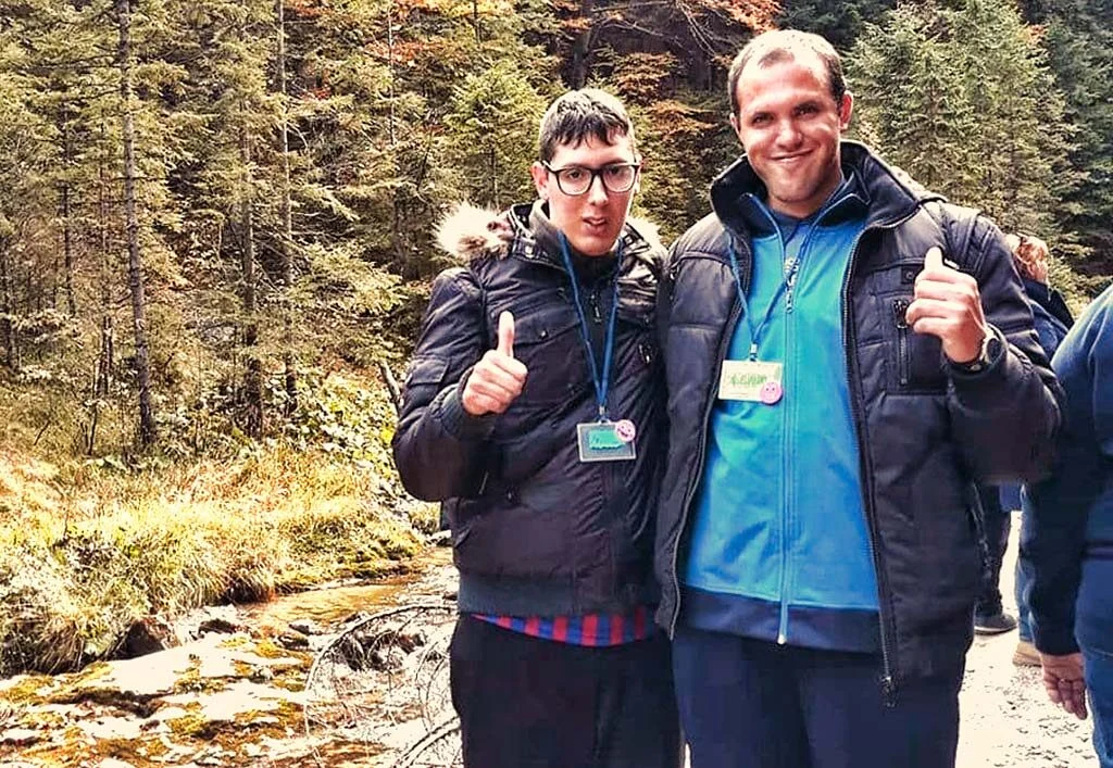 Ángel y Alejandro en Polonia
