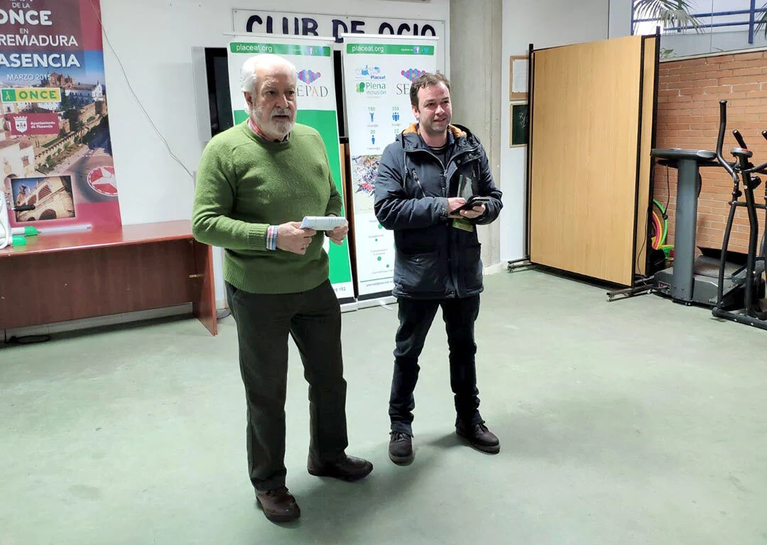Visita de nuestro amigo y escritor, José Ernesto Vicente