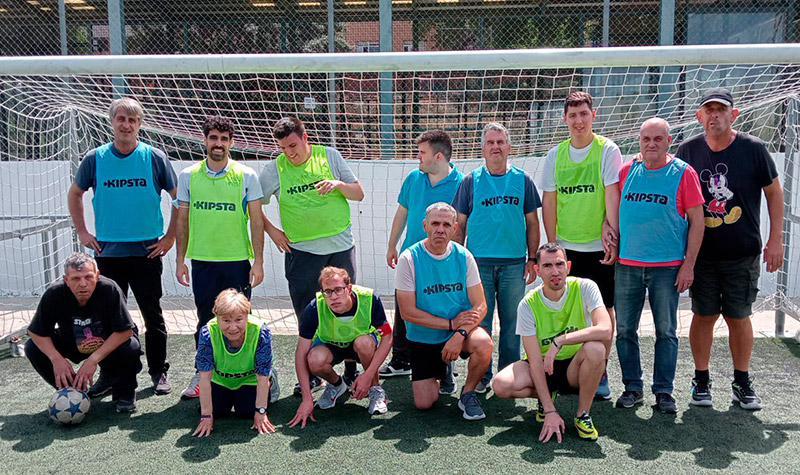 Equipo de fútbol convivencia 23