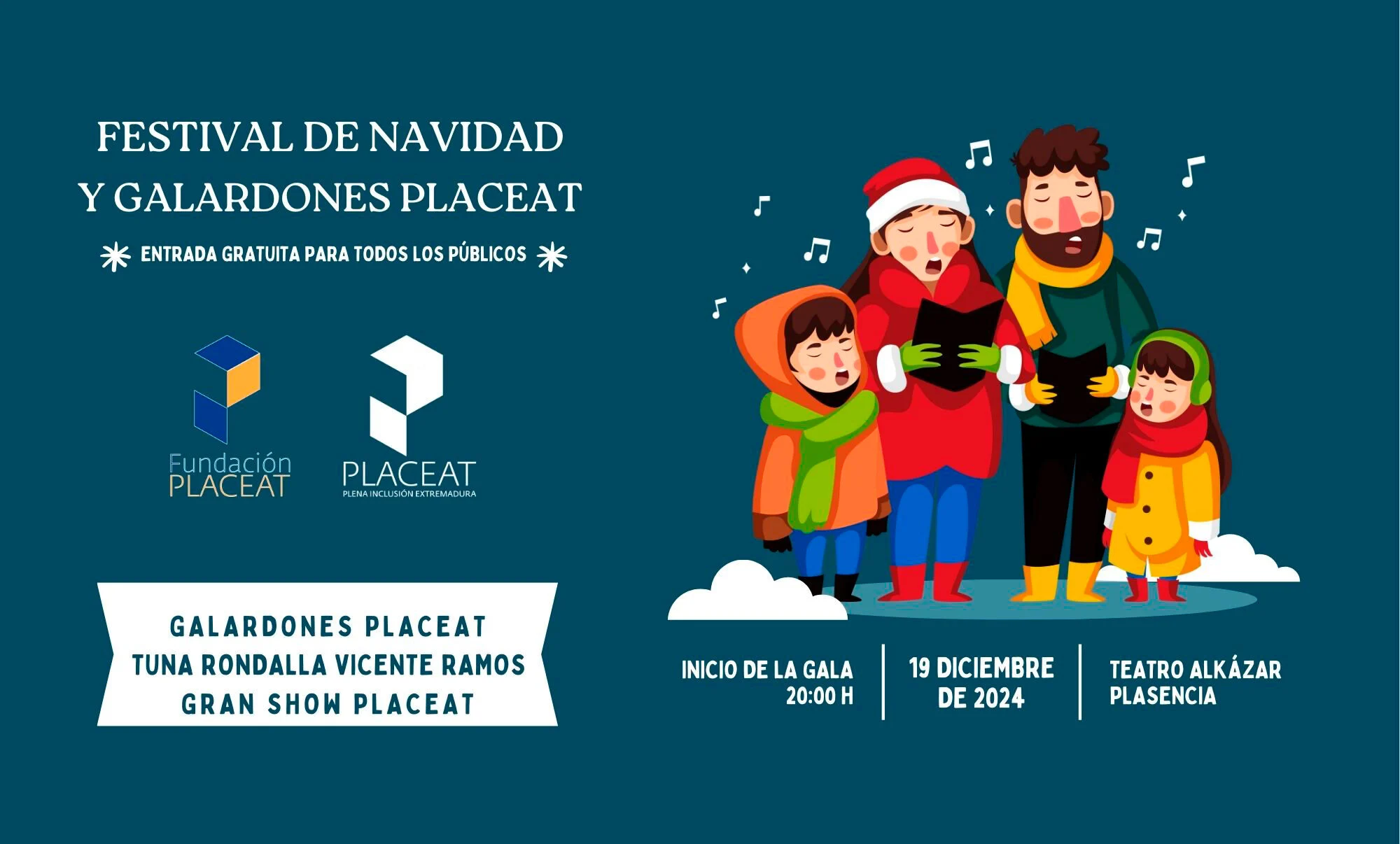 Programación Festival de Navidad 2024