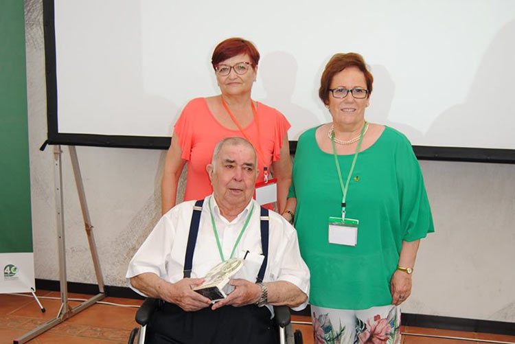 Homenaje a Ernesto García, uno de los protogonistas del nacimiento de Plena Inclusión Extremadura